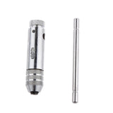 Maxbell Ratchet Tap Wrench 2pc Set Reversible Tap and Die M3 - M8 T Bar