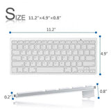 Maxbell Wireless Bluetooth Keyboard Case Cover A 10.1 For Samsung Tab