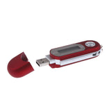 Maxbell New 4GB USB MP4 MP3 Music Video Digital Player Red