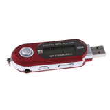 Maxbell New 4GB USB MP4 MP3 Music Video Digital Player Red