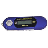 Maxbell 8GB USB MP4 MP3 Music Video Player Recording with FM Radio Blue