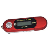 Max 8GB USB MP3 Music Video Digital Player Recording with FM Radio eBook Red