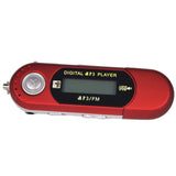 Max 8GB USB MP3 Music Video Digital Player Recording with FM Radio eBook Red