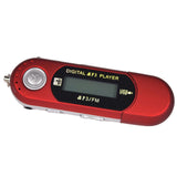 Max 8GB USB MP3 Music Video Digital Player Recording with FM Radio eBook Red