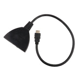 Maxbell Splitter Hub，3 Port HDMI 4K*2K 3D Switcher Splitter Hub Box Pigtail Cable for HDTV Xbox 360 PS3