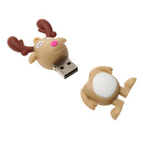 Maxbell Christmas Deer U Disk USB 2.0 Flash Drive Pendrive Memory Stick U Disk 8G