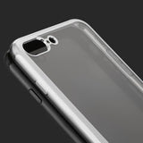 Maxbell Slim Clear Soft TPU Transparent Case Cover Skin for iPhone 7 Plus Sliver