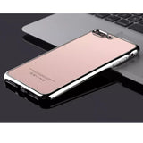 Maxbell Slim Clear Soft TPU Transparent Case Cover Skin for iPhone 7 Plus Sliver