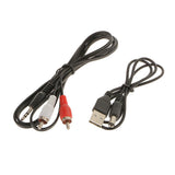 Maxbell Digital Optical Coaxial S/PDIF TOSLINK to Analog RCA R/L Audio Converter USB