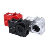 Maxbell Black-Frame Case + 40.5mm UV Filter Protector Lens For Xiaomi Yi 4K Action Camera With Mount Adapter Screws Aluminium Alloy