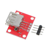 Maxbell 5V USB A Female Breakout Board Power 2.54mm Header