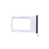 Maxbell Nano SIM Card Holder Tray Slot for iphone 7 Replacement Part SIM Card Card Holder Adapter Socket Phone Accessories Tools Silver