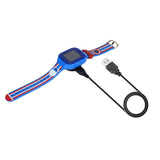 Maxbell USB Charging Pad, New Charging Cradle Smart Watch Charger Cradle Dock Station + USB Cable For Huawei Honor K2 Children Bracelet Black