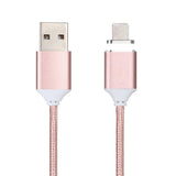 Maxbell Magnetic Cable Micro USB Cable Wire Metal Charger Data Charging For Type-c Rose Gold