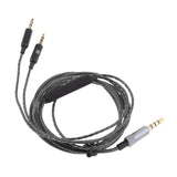 Maxbell 3.5mm to 2.5mm Cable with Mic Replacement for Sol Republic Headphone Black