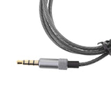 Maxbell 3.5mm to 2.5mm Cable with Mic Replacement for Sol Republic Headphone Black