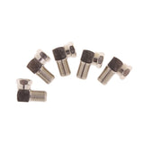 Maxbell 5X 90 Degree Right Angle Gold F RG6 RG59 Coaxial Coax Connector Adapter