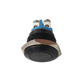 Maxbell DC 12V 16mm 5/8" Metal Self-Return Momentary Action Push Button Switch  for Car Home DIY