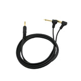 Maxbell 1/4 inch  6.35mm TRS Stereo Plug Male to Dual 1/4" 6.35mm TS Mono Plug Male Stereo Audio Patch Cable / Gold Plated Plug / OFC Pure Copper Wire - 4.9 Feet (1.5 Meters)
