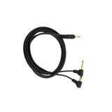 Maxbell 1/4 inch  6.35mm TRS Stereo Plug Male to Dual 1/4" 6.35mm TS Mono Plug Male Stereo Audio Patch Cable / Gold Plated Plug / OFC Pure Copper Wire - 4.9 Feet (1.5 Meters)