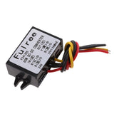 Maxbell DC/DC Converter 24V to 12V 1.5A Step-Down Buck Power Supply Module for Car Auto Black