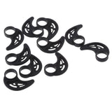 Maxbell 10 Pieces Horn Shaped Sports Earbud Earhook Loop Clip for Earphone Headset