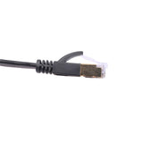 Max RJ45 Ultra-thin Flat Patch CAT7 SSTP Ethernet 10Gbps LAN Network Cable 5m