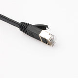Max RJ45 Ultra-thin Flat Patch CAT7 SSTP Ethernet 10Gbps LAN Network Cable 5m