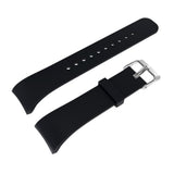 Max Silicone Gel Wrist Band Replacement Strap for Samsung Gear Fit2 Watch Black