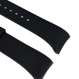 Max Silicone Gel Wrist Band Replacement Strap for Samsung Gear Fit2 Watch Black