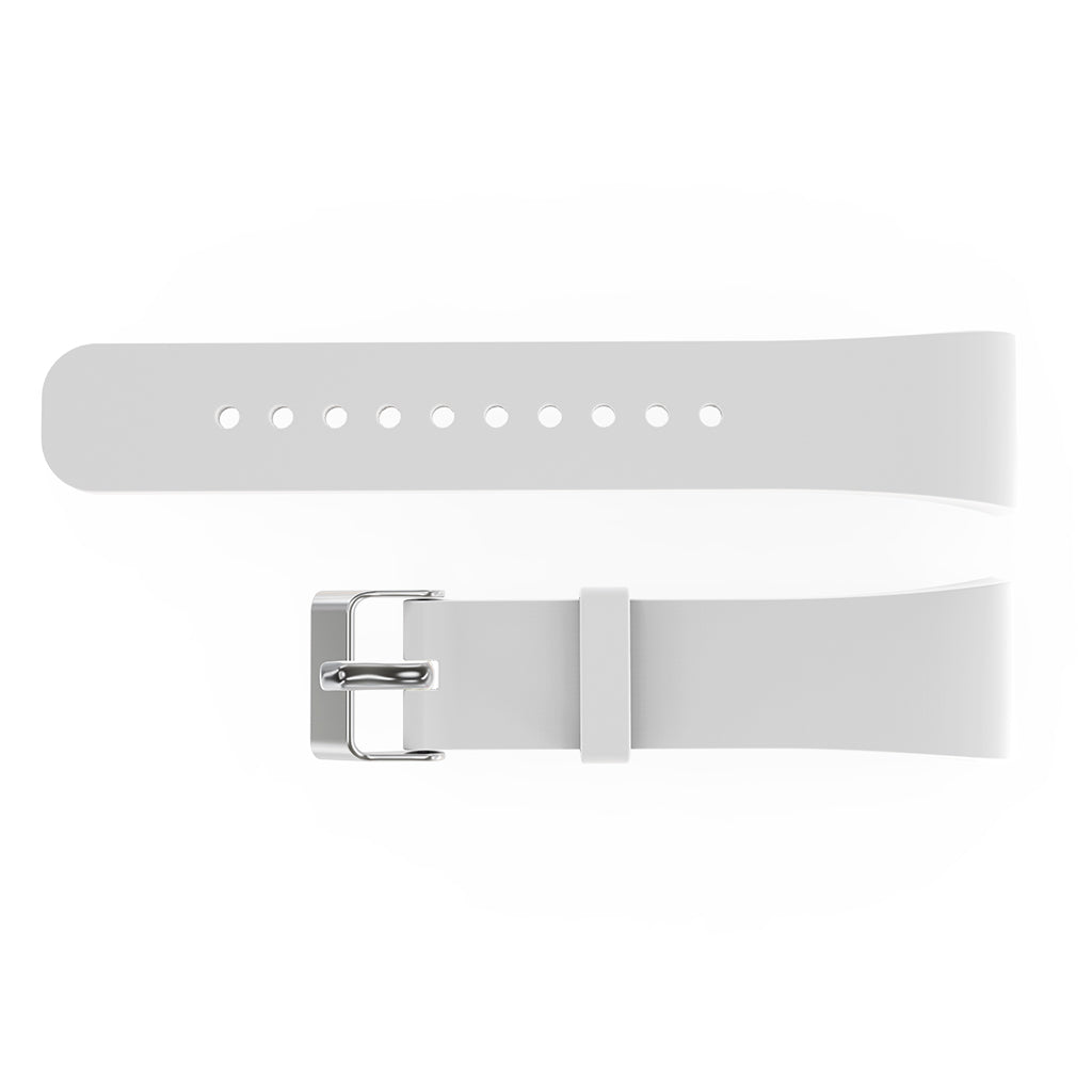 Max Silicone Gel Wrist Band Replacement Strap for Samsung Gear Fit2 Watch White