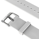 Max Silicone Gel Wrist Band Replacement Strap for Samsung Gear Fit2 Watch White