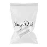 Max Silicone Gel Wrist Band Replacement Strap for Samsung Gear Fit2 Watch White