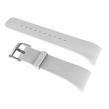 Max Silicone Gel Wrist Band Replacement Strap for Samsung Gear Fit2 Watch White