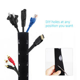 Maxbell Cable Management Organizer Neoprene Cable Cord Wire Cover Hider Sleeves C