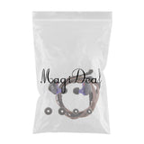 Maxbell KZ ES3 Armature+Dynamic Hybrid Dual Driver Earphones In-Ear Earbuds Purple