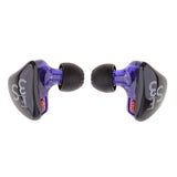 Maxbell KZ ES3 Armature+Dynamic Hybrid Dual Driver Earphones In-Ear Earbuds Purple