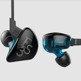 Maxbell KZ ES3 Armature+Dynamic Hybrid Dual Driver Earphones In-Ear Earbuds Purple