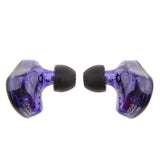 Maxbell KZ ES3 Armature+Dynamic Hybrid Dual Driver Earphones In-Ear Earbuds Purple
