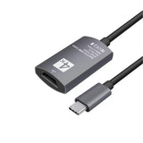 Maxbell USB-C Type C USB 3.1 to HDMI 4k 2k HDTV Cable for Galaxy S8 S8+ Plus gray