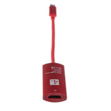Max Aluminium USB Type C Male to HDMI 1080P HD HDTV Convert Cable Adapter Red