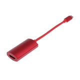 Max Aluminium USB Type C Male to HDMI 1080P HD HDTV Convert Cable Adapter Red