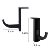 Maxbell Headphone Headset Hanger Holder Wall PC Monitor Stand Hook Sticky Black