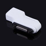 Maxbell Micro USB to Magnetic Charger Adapter for Sony Xperia Z1 Z2 Z3 Compact white