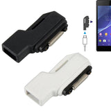 Maxbell Micro USB to Magnetic Charger Adapter for Sony Xperia Z1 Z2 Z3 Compact white