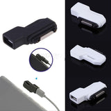 Maxbell Micro USB to Magnetic Charger Adapter for Sony Xperia Z1 Z2 Z3 Compact white