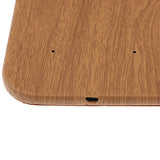 Maxbell QI Wireless Fast Charger Mouse Pad for iPhone X 8 7 Plus Galaxy S7/S8+ Brown