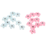 Max 20pcs Cherry Folwer Stickers Decals Decors DIY Accessories for iPhone iPad