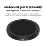 Max QI Universal Wireless Charger Charging Pad Smart Phone For Galaxy S6 white