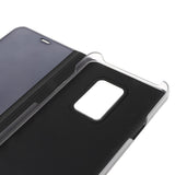 Max Slim Plated Mirror Smart View Flip Phone Case Cover For Samsung S9 plus